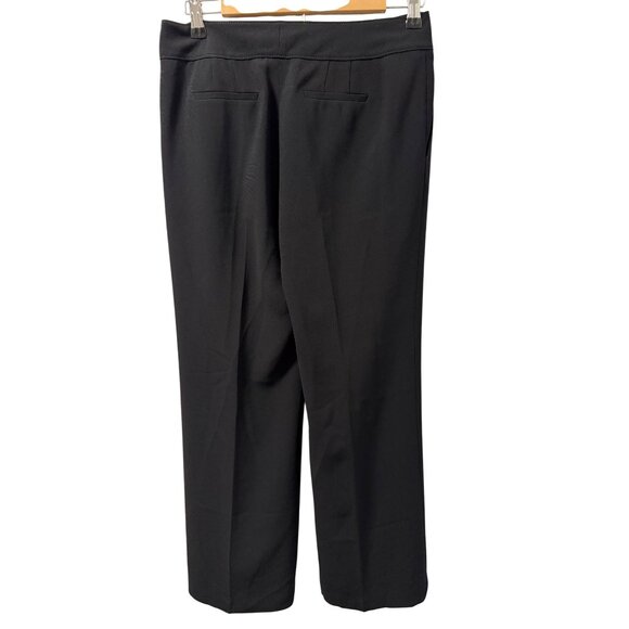 Ann Taylor Petites Margo Black Dress Pants 4P Polyester Viscose Dress Pants - Picture 8 of 10